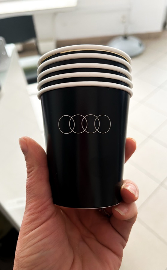 Kubek z nadrukiem Audi